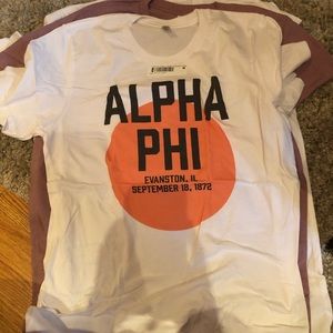 Alpha phi t shirt